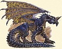 Le Dragon bleu [pluriel : Dragons bleus] 