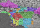Carte des quartiers de L.A.