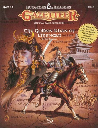 Gazetteer: The Golden Khan Of Ethengar
